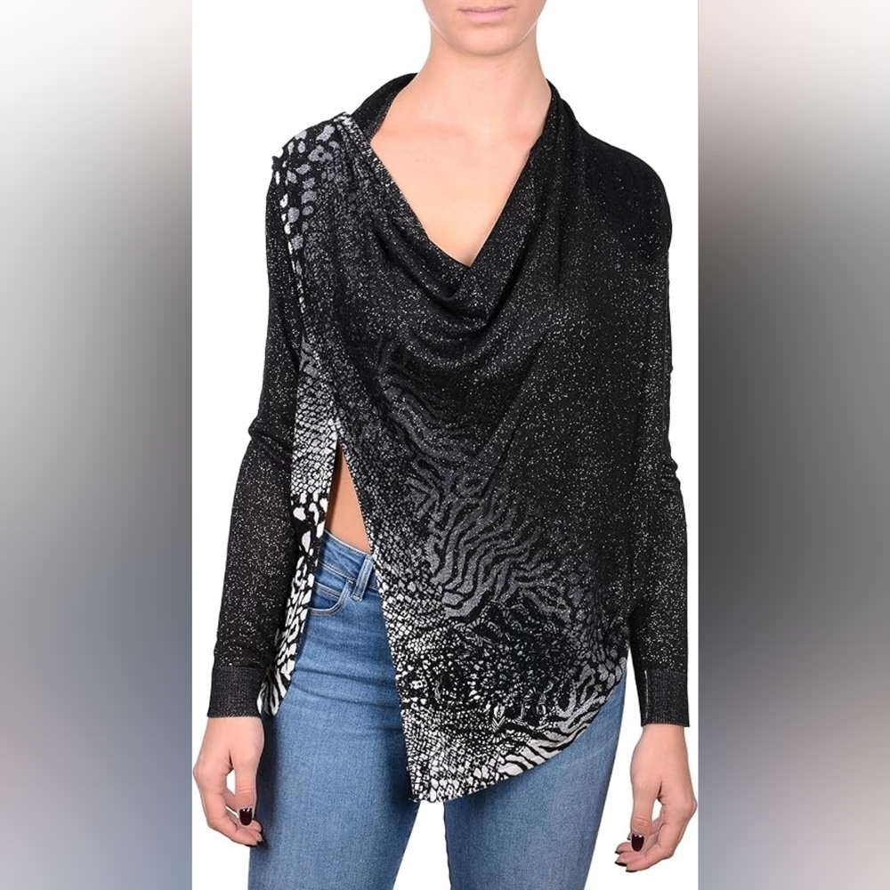 Desigual Adelina Flat Knitted Thick Gauge Jacket Size L